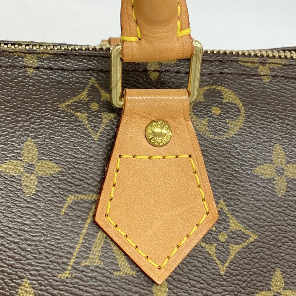 LOUIS VUITTON Brown Monogram Speedy 30 Bag - Picture 10 of 12